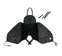 Copertura protettiva per le gambe della moto, antivento, impermeabile, grembiule inferiore del corpo con guanti per manubrio, protezione uniforme per veicoli elettrici e scooter