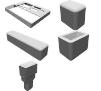Copertura Protettiva per Line6 HX Stomp Pedale Effetti Chitarra 3D Case