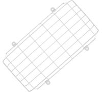 Copertura protettiva per luce di emergenza, in metallo, 420 x 220 x 40 mm, con viti, anti-collisione per uscita antincendio ed evacuazione, durevole, professionale
