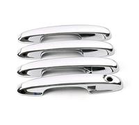 Copertura protettiva per maniglia della porta Nero Per Ford Per Focus 2019 2020 Modanatura Maniglia Porta Laterale Esterna Cornice Cromata Con 2 Fori Intelligenti(Chrome Printed)