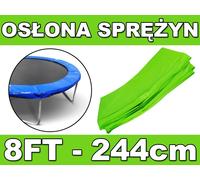 Copertura protettiva per molle del trampolino 244 cm (8 FT) - verde