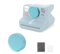 Copertura protettiva per obiettivo per Polaroid Now 2/3/Now + 2/3, copriobiettivo in lega di alluminio, resistente ai graffi, Blu, Copriobiettivo per Polaroid NOW 2/3/ NOW + 2/3