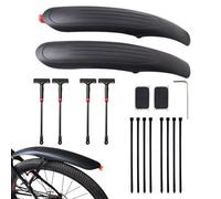 Copertura protettiva per parafanghi da ciclismo | Kit parafango per bicicletta per pendolarismo stradale trail equitazione piovoso fangoso bicicletta all'aperto