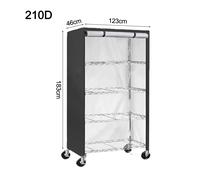 Copertura protettiva per rack portaoggetti da esterno in materiale Oxford 420D21