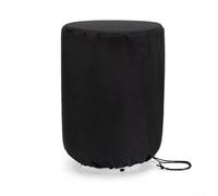 Copertura protettiva per serbatoio standard di propano da 9,1 kg, con tessuto Oxford impermeabile, piano del tavolo in polietilene rigido e coulisse regolabile per evitare che la copertura voli via