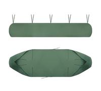 Copertura Protettiva per Tenda da Sole Giardino,Custodia tende da sole Coperture Tettoia Tessuto 420D Oxford Impermeabile, per Avvolgibile A Scomparsa, Patio Veranda(Green,3m)