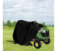 Copertura protettiva per tutte le condizioni atmosferiche per tosaerba, design con orlo elastico, previene i danni del vento durante le tempeste (M)