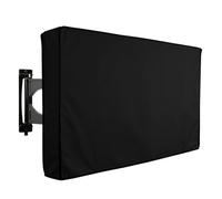 Copertura protettiva per TV esterna - Proteggi schermo TV multi-dimensioni impermeabili e antipolvere - Si adatta a qualsiasi Smart TV. Coperture LCD esterne realizzate in tessuto impermeabile con riv