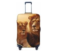 Copertura protettiva per valigia ad alta elasticità con stampa "Un mucchio di patatine fritte", universale e antigraffio, per uomo e donna, taglia XL