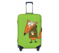 Copertura protettiva per valigia, per bagagli, con scritta "Drink Coffee And Do Good", antigraffio, per bagagli, Nero , x-large