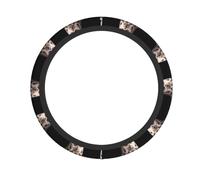 Copertura protettiva per volante (38,1 cm), morbida, traspirante e resistente, adatta per auto sportive e auto