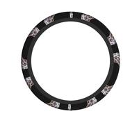 Copertura protettiva per volante (38,1 cm), morbida, traspirante e resistente, adatta per auto sportive e auto