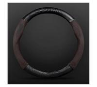 Copertura Protettiva Per Volante Per Auto Per Citroen Per C5 Love Echo C4L Coprivolante(Mocha brown round)