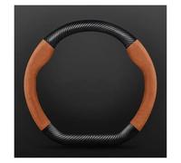 Copertura Protettiva Per Volante Per Auto Per Citroen Per C5 Love Echo C4L Coprivolante(Saddle brown D-shaped)