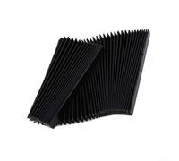 Copertura protettiva piatta per soffietto a fisarmonica per fresatrice CNC Tool Guide Rail Shield Telescopica Vite Organo Piastra di copertura (190 mm)