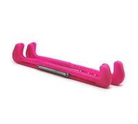Copertura protettiva regolabile per pattini da ghiaccio, ideale per hockey e pattinaggio artistico, facile installazione a vite (rosa)