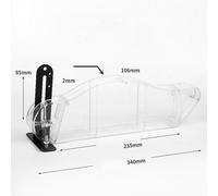 Copertura protettiva seghetto trasparente essenziale lavorazione del legno profe