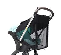 Copertura protettiva solare per passeggino UPF50+, copertura elastica per passeggino, zanzariera per seggiolino auto