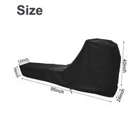 Copertura protettiva vogatore facile da pulire per Concept 2 compatibile 95x24x4