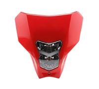 Copertura Protezione Faro Griglia Per CRF450L Per CRF450XR Maschera Ghost Face Coprifaro Moto(B)