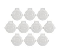 Copertura Pulsante Interruttore Sicurezza Lavatrice Bianco 10 Pezzi Abs | Blocco Avvio a Pressione, Protezione per Pannello Comando, Struttura Stabile