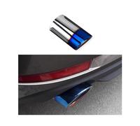 Copertura Punta Tubo Silenziatore Di Scarico Per Auto In Nastro Nero In Acciaio Inossidabile Per A3 8V 8P Sportback 2009-2019 Tubo Scappamento(Blue)