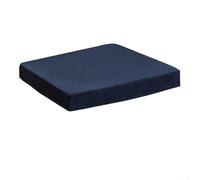 Copertura quadrata in feltro per tavolo da gioco, per giochi di carte, poker, mahjong e giochi da tavolo, design verde scuro e blu navy, morbido tappetino protettivo per tavoli casual in casa e club