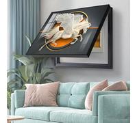 Copertura Quadro Elettrico Decorativa Nascondi Contatore Quadri Copri Contatori Elettrici da Parete Contatori per Pittura Nascondi Dipinti Decorazione,19,40 * 30cm