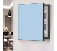 Copertura Quadro Elettrico Pittura Decorativa per Scatola di Distribuzione di Colore Puro, Copertura per Quadro Elettrico Verticale da 30, 40, 50, 60 cm(Style D,50 x 60 cm (19.7 x 23.6 in))