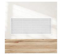 Copertura Radiatore Resistente al Calore e alle Scottature Copricalorifero Copritermosifone da Incasso Cucina Bagno(11.81 x 11.81in/300 x 300mm)