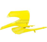 Copertura Radiatore Spoiler Serbatoio Adatta Per Kawasaki Kx 85 01-13 Giallo