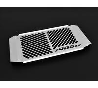 Zieger Copertura Radiatore Compatibile Con Kawasaki Z900RS Design Logo Argento