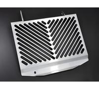 Copertura Radiatore ZIEGER Compatibile Con Suzuki DL 650 V-Strom Clean Argento