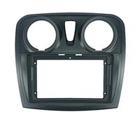 Copertura Radio,Autoradio Mascherina 2 DIN 9 pollici Auto Radio FasciasFit Uso per DACIA Sandero Symbol Stepway 2014+ Installazione del telaio del cruscotto DVD Lettore multimediale MP5.