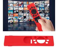 Copertura remota,Custodia Protettiva in Silicone per Telecomando e Anti Goccia, Cover in Silicone per Samsung TM2180EcoBN59. per RMCSPB1FP1. RMCSPB1EP1. RMCSPB1GP1 (Rosso)