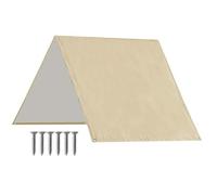 Copertura resistente agli strappi per parchi giochi con rivestimento in argento 190D resistente alle intemperie ombra per bambini scivoli scalatori e giochi per bambini copertura parasole