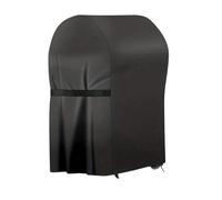 Copertura resistente alle intemperie per barbecue adatta alla maggior parte delle griglie piccole da 81 cm in tessuto resistente agli strappi con cinturino a coulisse, copertura impermeabile per