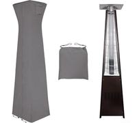 Copertura resistente alle intemperie per riscaldatori da terrazza con tessuto Oxford impermeabile, apertura con cerniera, ventilazione e orlo elastico per riscaldatori a piramide (2)