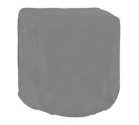 Copertura resistente per avvolgitubo da giardino Oxford 600D, impermeabile, protezione resistente alle intemperie per montaggio a parete, retrattile, con scatto fisso e cavo regolabile B (grigio)