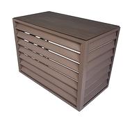 Copertura resistente per condizionatore d'aria per esterni, protezione resistente alle intemperie per unità AC, adatta alla maggior parte dei modelli, scudo per radiatore resistente per tutte le