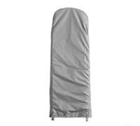 Copertura resistente per scaletta Oxford 210d con design sicuro protegge i gradini del giardino dai danni del sole, gelo e escrementi di uccelli, colore grigio, dimensioni 50 x 6,5 x 154 cm (50 x 174
