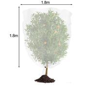 Copertura rete da giardino con coulisse cerniera rete bianca protegge varie pian