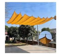 Copertura retrattile per pergola, impermeabile, per patio, terrazza, barbecue, colore giallo, 1,5 volte - ideale per la protezione solare del cortile