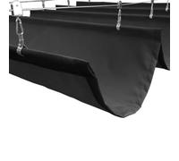 Copertura retrattile per pergola, impermeabile, per terrazza e patio, tenda parasole con filo scorrevole per la massima protezione solare