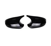 Copertura retrovisore 2x Coprispecchietto E90 Laterale Per Portier Per BMW E90 E91 2005-2007 E92 E93 2006-2009 Stile Per M3 E80 E81 E87 Calotte Compatibile(ABS Black 2)