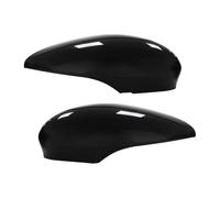 Copertura Retrovisore Compatibile Con Ford Per Fiesta Per MK7 Per Hatchback 2008-2017 Porta Per Specchietti Retrovisori Esterni Tappi Copri Specchietti Retrovisori Nero Lucido 8A6117K746CA