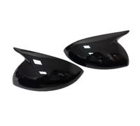 Copertura Retrovisore Per Dacia Per Sandero 2021-2024 Copri Specchietto Retrovisore Laterale Copri Parafango Copri Portiera Esterna Rivestimento In Fibra Carbonio View Specchio(Gloss Black)