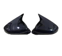 Copertura retrovisore Per Seat Per Leon MK4 Per Cupra 2020-2025 ST 1 Paio Copri Retrovisori Finiture Laterali Specchietti Retrovisori Per Auto Calotte Compatibile(Carbon Look)