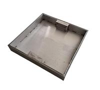 Copertura rettangolare da 30 cm con telaio quadrato per serbatoio settico rinforzato con 2 maniglie per un facile accesso accessorio di drenaggio design resistente