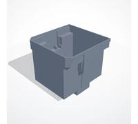 Copertura ricambio lampada Philips Arbour stampata 3D trasparente